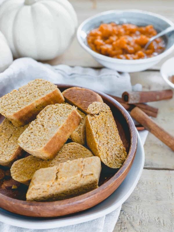 Pumpkin biscotti.