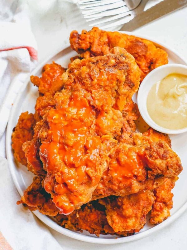 Air fryer buffalo chicken tenders.