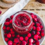 Cranberry jam.