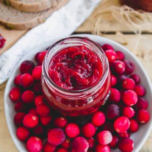 Cranberry jam.