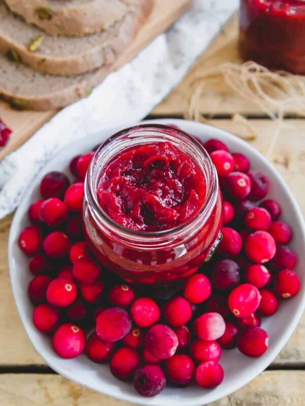 Cranberry jam.