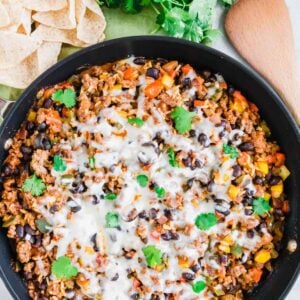 Mexican ground beef recipe.