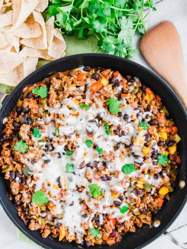 Mexican ground beef recipe.