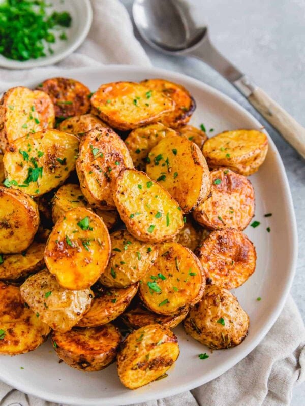 Air fryer baby potatoes.