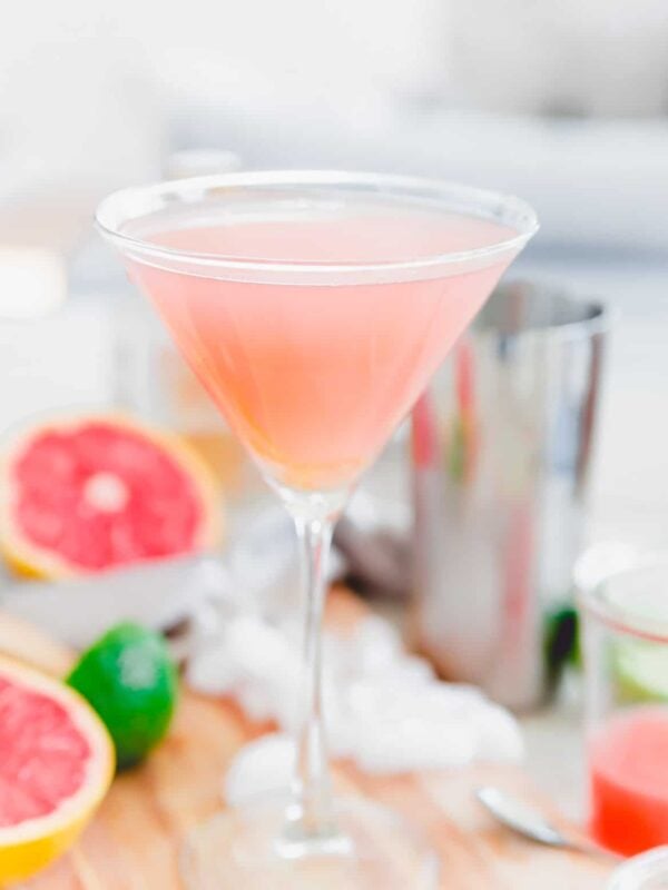 Grapefruit martini.