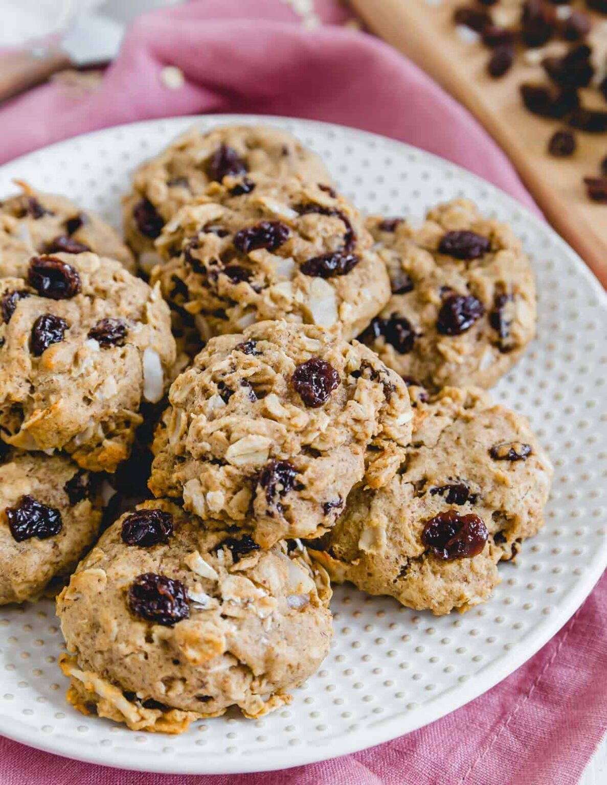 Oatmeal Raisin Cookies Gluten Free Vegan At Helene Winkleman Blog