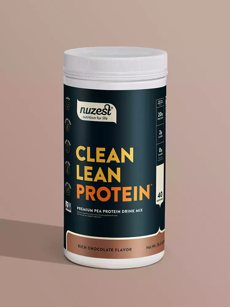 Clean Lean Protein - Pea Protein Powder – Nuzest USA