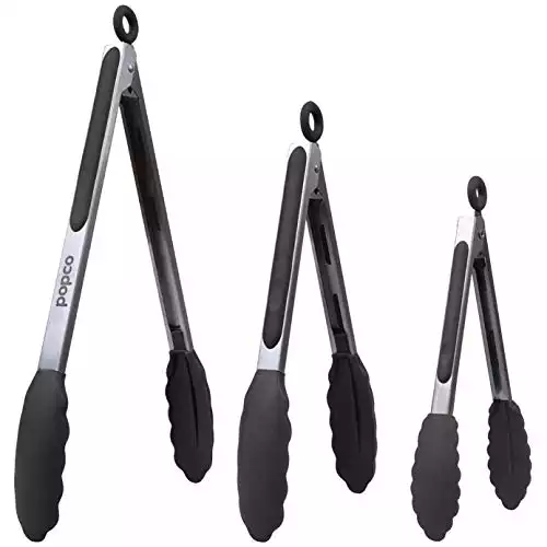 Popco Silicone Tongs