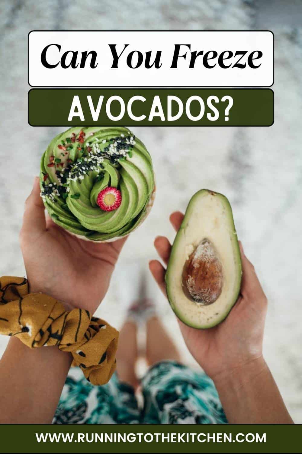 Can You Freeze Avocados? - Running to the Kitchen®