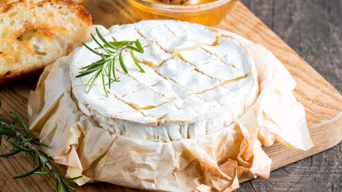Cooked brie