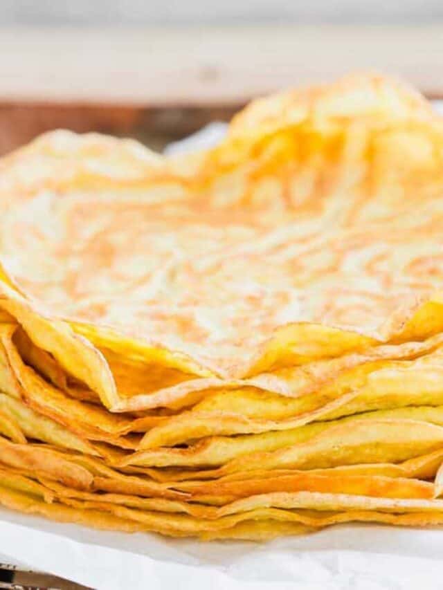 Airy and Paper Thin Paleo Crepes