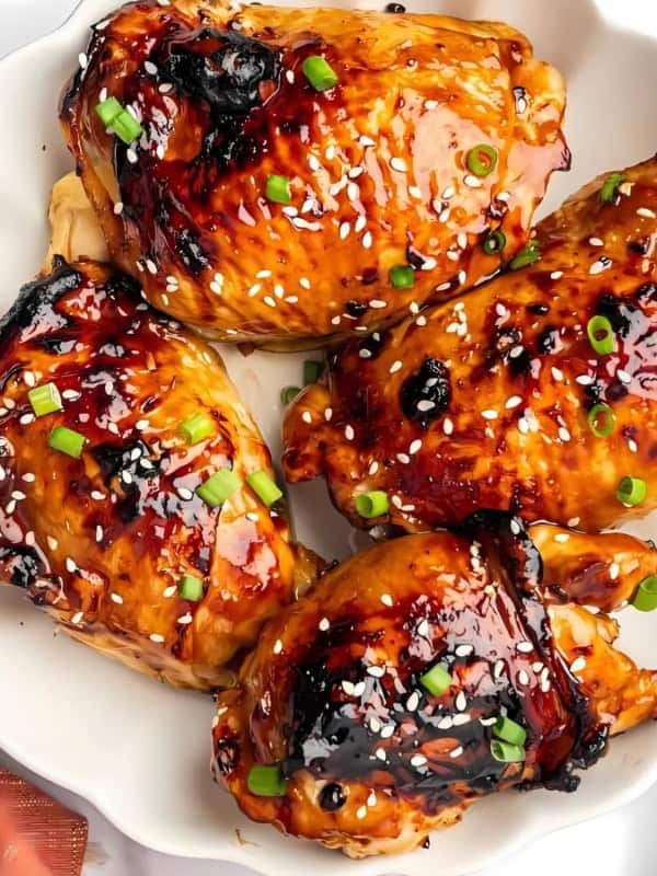 Chicken teriyaki thighs.